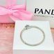 Срібний браслет Pandora із асиметричною застібкою-зіркою 055-21743 фото 1